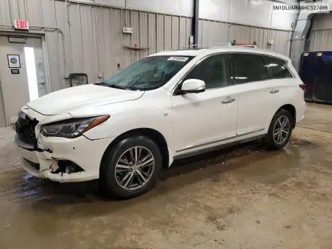 5N1DL0MM4HC527499 — 2017 Infiniti QX60, Передняя часть, фото до ремонта