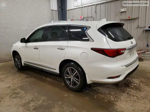 5N1DL0MM4HC527499 — 2017 Infiniti QX60, фото 2 с аукциона Copart, Передняя часть