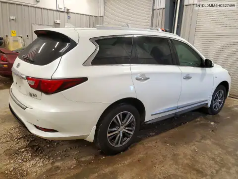 5N1DL0MM4HC527499 — 2017 Infiniti QX60, фото 3 с аукциона Copart, Передняя часть