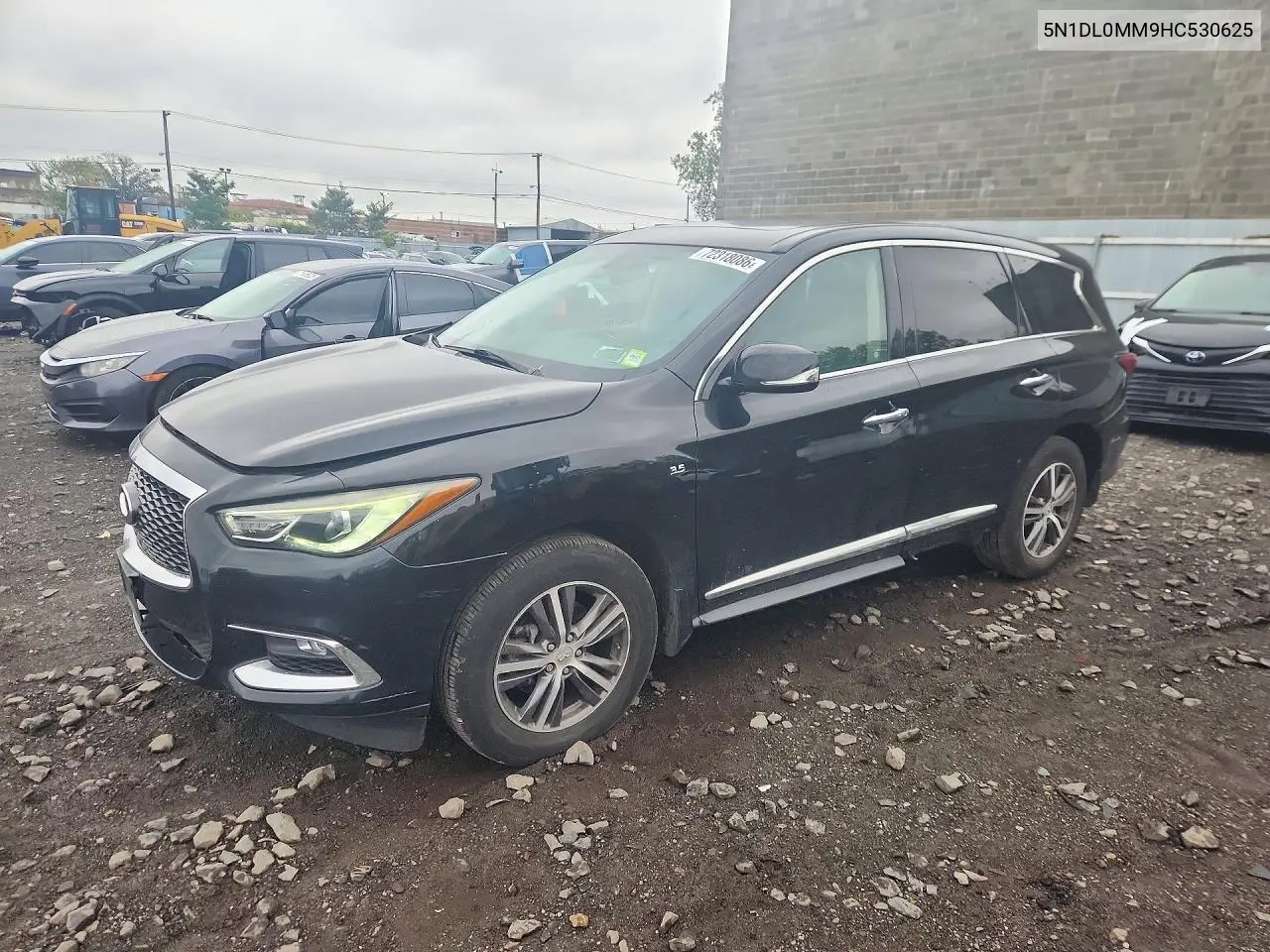 2017 Infiniti Qx60 Base VIN 5N1DL0MM9HC530625 фото 1