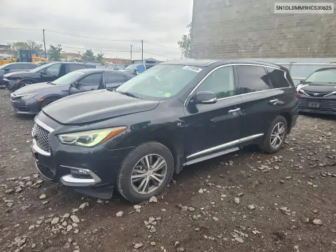 5N1DL0MM9HC530625 — 2017 Infiniti QX60, Повреждения со всех сторон, фото до ремонта
