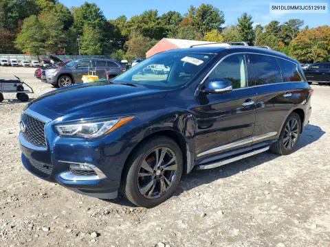 5N1DL0MM3JC512918 — 2018 Infiniti QX60, Подтопление, фото до ремонта