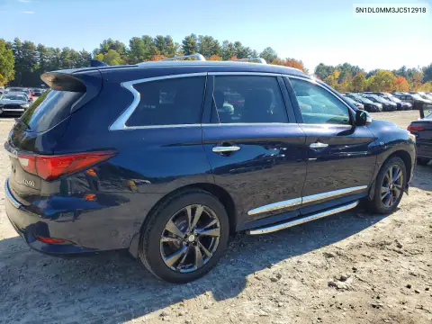 5N1DL0MM3JC512918 — 2018 Infiniti QX60, фото 3 с аукциона Copart, Подтопление