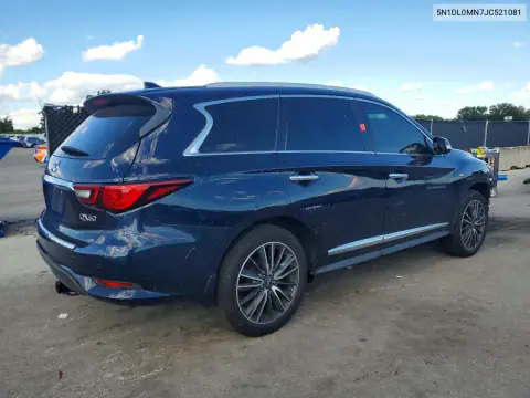 5N1DL0MN7JC521081 — 2018 Infiniti QX60, фото 3 с аукциона Copart, Передняя часть