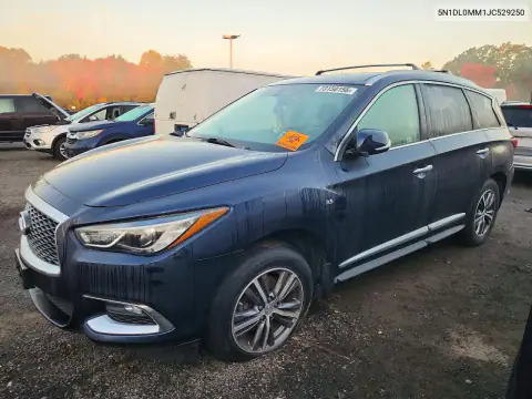 5N1DL0MM1JC529250 — 2018 Infiniti QX60, Мелкие вмятины и царапины, фото до ремонта