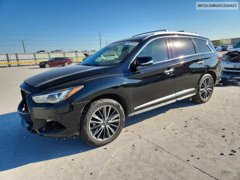 5N1DL0MN2KC526433 — 2019 Infiniti QX60, Передняя часть, фото до ремонта
