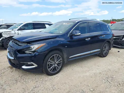 5N1DL0MN2LC535330 — 2020 Infiniti QX60, Передняя часть, фото до ремонта