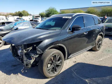 5N1DL1FR4PC371591 — 2023 Infiniti QX60, Повреждения со всех сторон, фото до ремонта