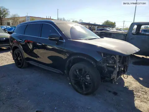 5N1DL1FR4PC371591 — 2023 Infiniti QX60, фото 4 с аукциона Copart, Повреждения со всех сторон
