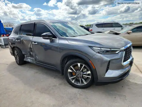 5N1DL1FS3PC352808 — 2023 Infiniti QX60, фото 4 с аукциона Copart, Боковая часть