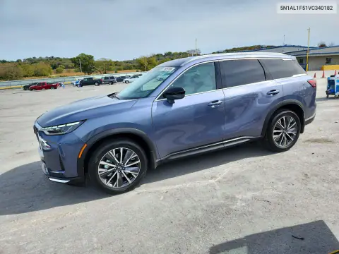 5N1AL1F51VC340182 — 2027 Infiniti QX60, Сторона, фото до ремонта