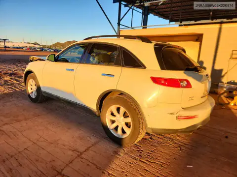 JNRAS08W05X220874 — 2005 Infiniti QX70, фото 2 с аукциона Copart, Передняя часть