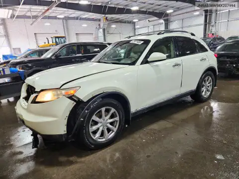 JNRAS08W58X207994 — 2008 Infiniti QX70, Передняя часть, фото до ремонта