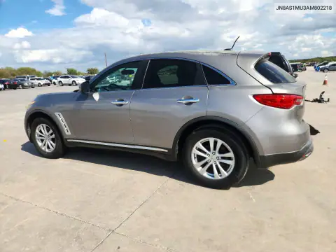 JN8AS1MU3AM802218 — 2010 Infiniti QX70, фото 2 с аукциона Copart, Задняя часть