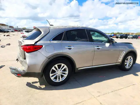 JN8AS1MU3AM802218 — 2010 Infiniti QX70, фото 3 с аукциона Copart, Задняя часть