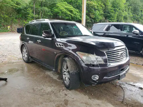 JN8AZ2NC0E9352589 — 2014 Infiniti QX80, фото 4 с аукциона Copart 06.10.2026, Передняя часть