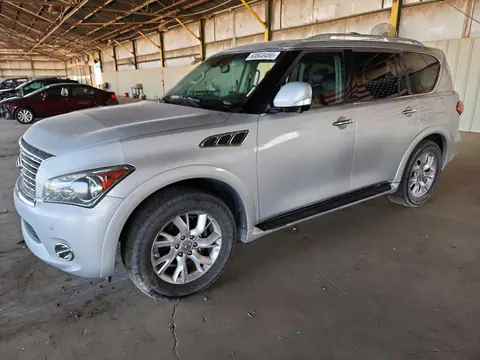 JN8AZ2NF7E9554887 — 2014 Infiniti QX80, Мелкие вмятины и царапины (Minor Dent/Scratches), фото до ремонта