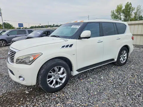JN8AZ2NF7E9551696 — 2014 Infiniti QX80, Задняя часть (Rear End), фото до ремонта