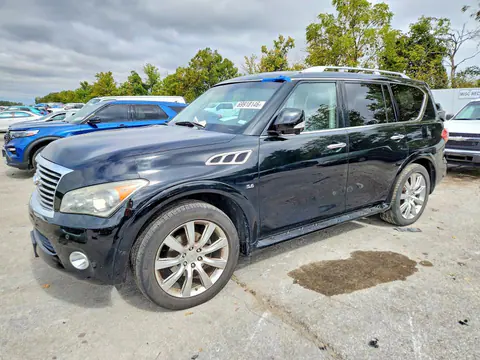 JN8AZ2NE6E9068482 — 2014 Infiniti QX80, Механические повреждения (Mechanical), фото до ремонта