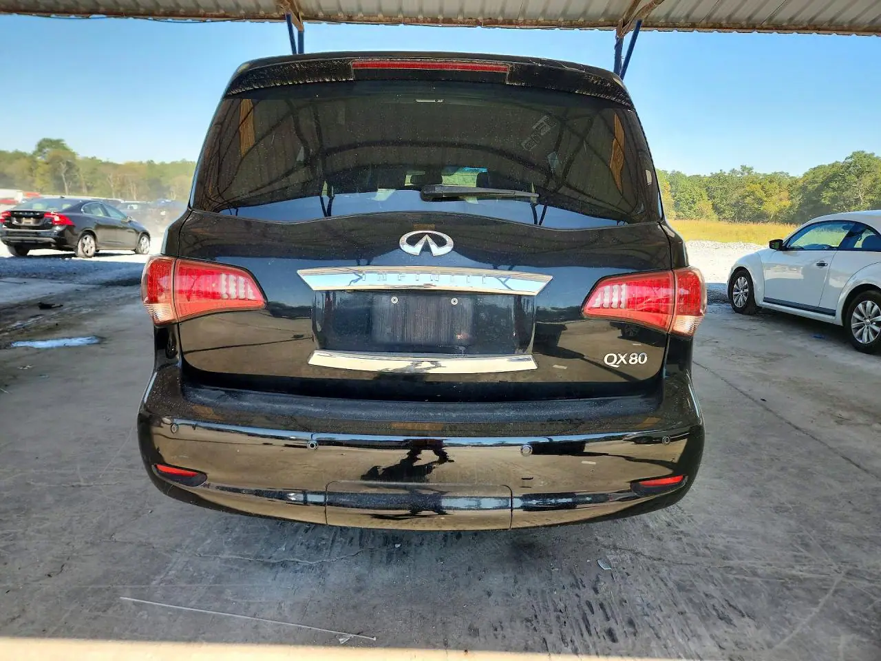 JN8AZ2NE0E9063231 — 2014 Infiniti QX80, фото 6 с аукциона Copart, Передняя часть