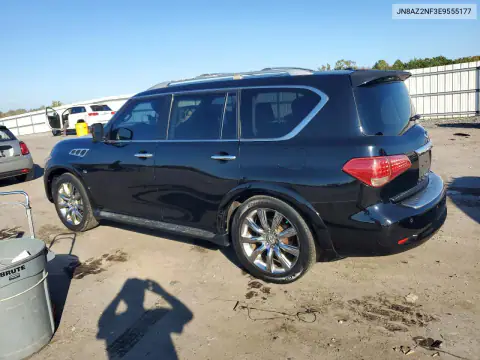 JN8AZ2NF3E9555177 — 2014 Infiniti QX80, фото 2 с аукциона Copart, Мелкие вмятины и царапины