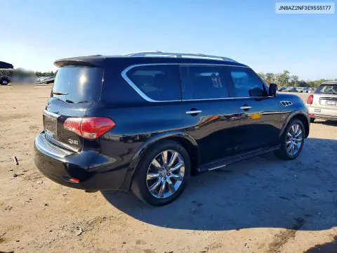 JN8AZ2NF3E9555177 — 2014 Infiniti QX80, фото 3 с аукциона Copart, Мелкие вмятины и царапины