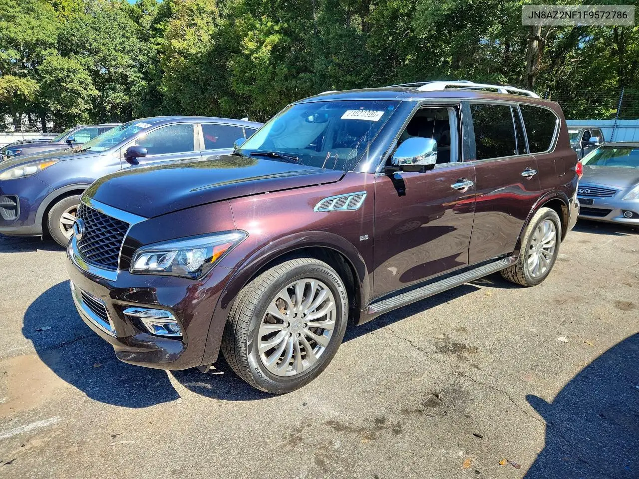 2015 Infiniti Qx80 Base VIN JN8AZ2NF1F9572786 фото 1