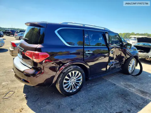2015 Infiniti Qx80 Base VIN JN8AZ2NF1F9572786 фото 3
