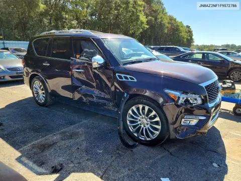 2015 Infiniti Qx80 Base VIN JN8AZ2NF1F9572786 фото 4