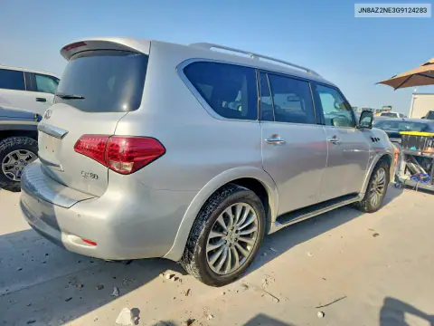 JN8AZ2NE3G9124283 — 2016 Infiniti QX80, фото 3 с аукциона Copart 16.10.2026, Пожар