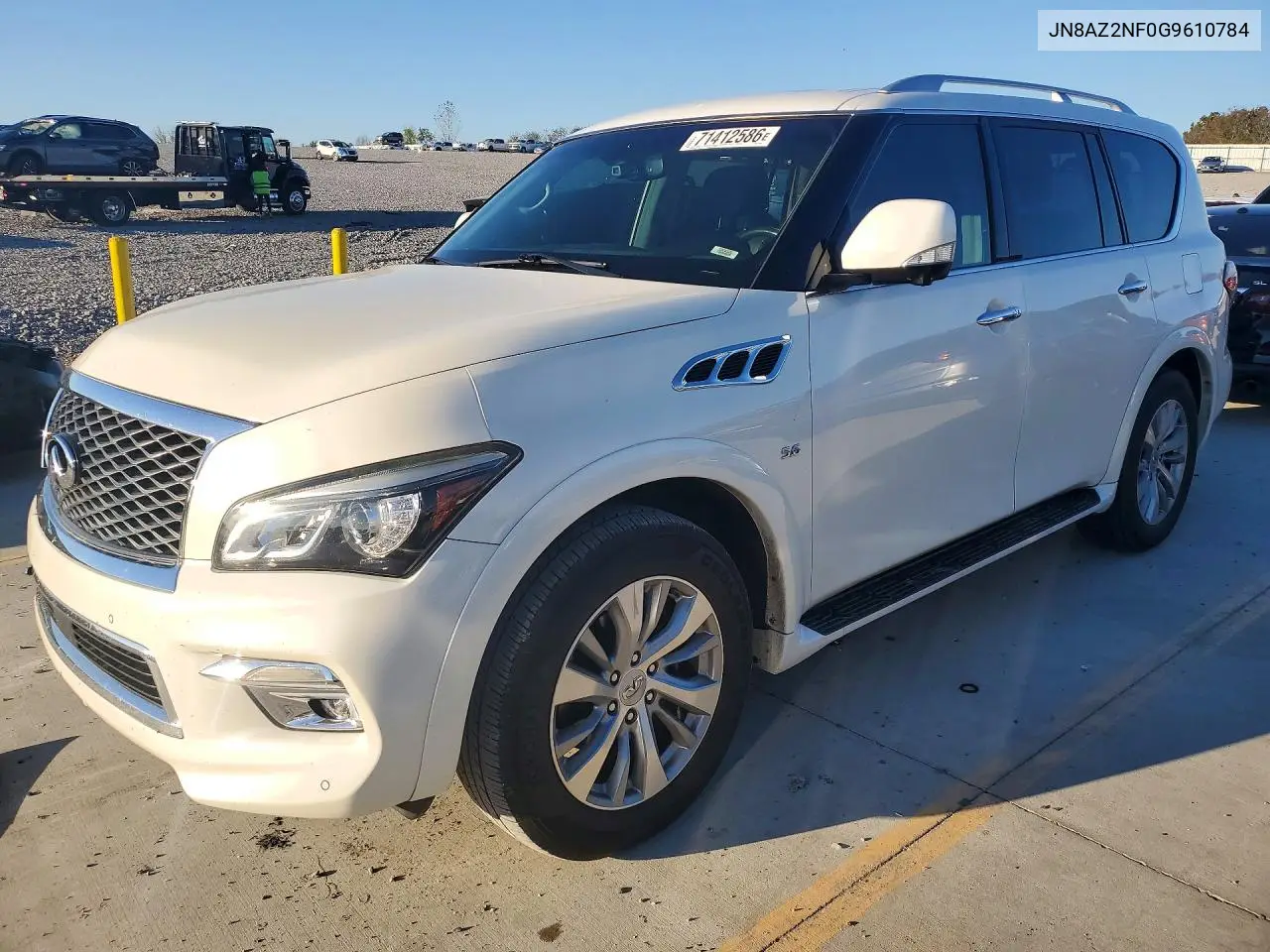 2016 Infiniti Qx80 Base VIN JN8AZ2NF0G9610784 фото 1