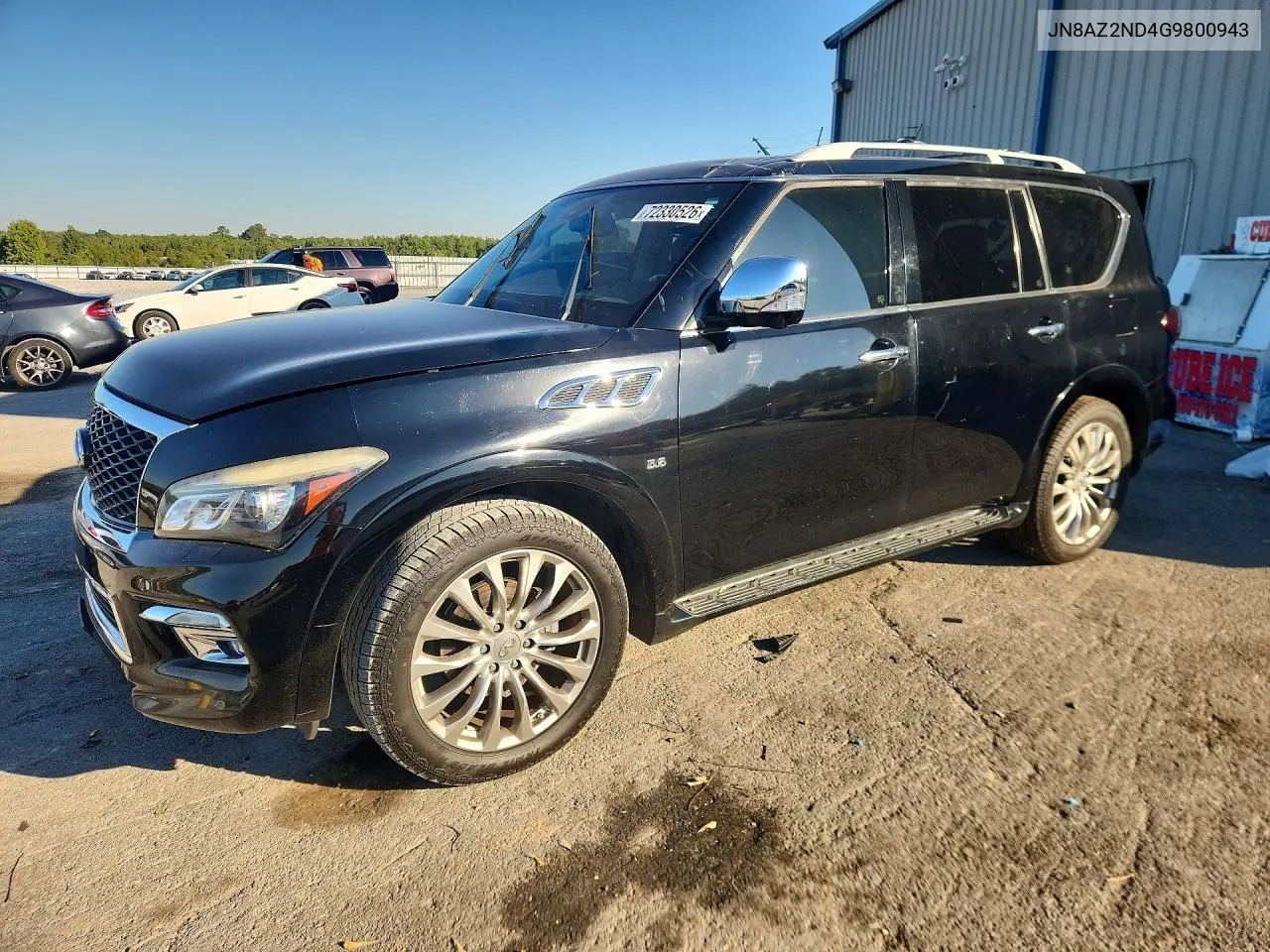 2016 Infiniti Qx80 Base VIN JN8AZ2ND4G9800943 фото 1