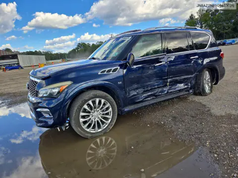 JN8AZ2NF9G9613036 — 2016 Infiniti QX80, Сторона, фото до ремонта