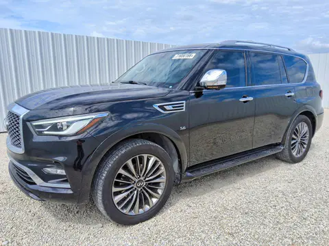 JN8AZ2NF2K9683678 — 2019 Infiniti QX80, Мелкие вмятины и царапины (Minor Dent/Scratches), фото до ремонта
