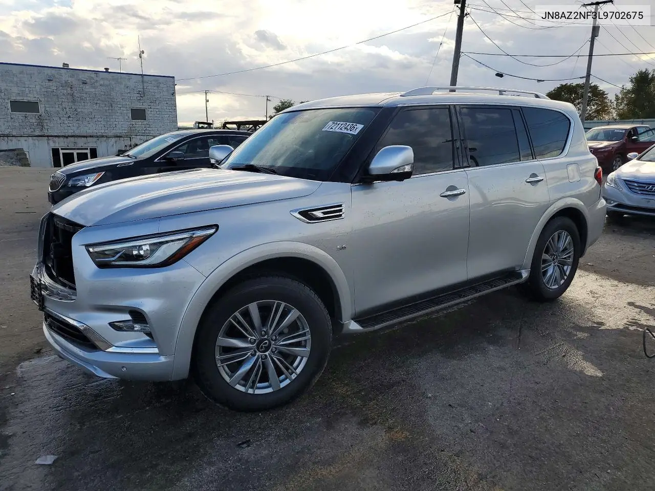 2020 Infiniti Qx80 Luxe VIN JN8AZ2NF3L9702675 фото 1