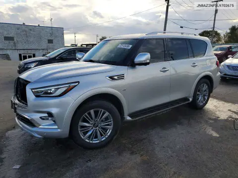 JN8AZ2NF3L9702675 — 2020 Infiniti QX80, Сторона, фото до ремонта