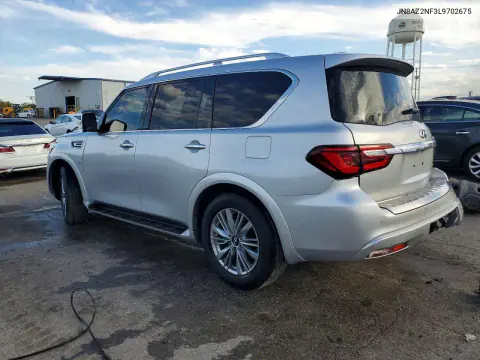 2020 Infiniti Qx80 Luxe VIN JN8AZ2NF3L9702675 фото 2