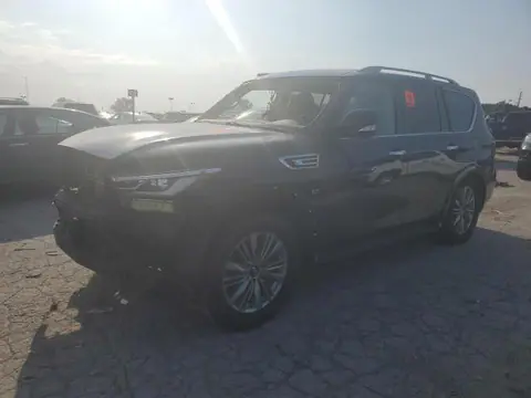 JN8AZ2NF6L9706302 — 2020 Infiniti QX80, Передняя часть (Front End), фото до ремонта