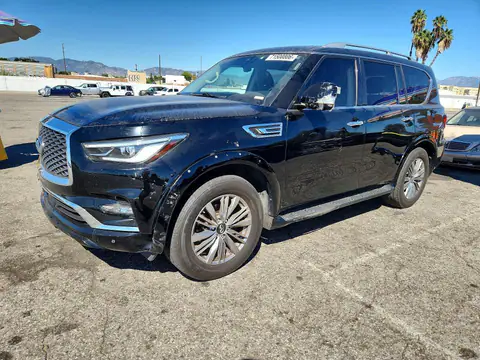 JN8AZ2AFXM9719027 — 2021 Infiniti QX80, Передняя часть (Front End), фото до ремонта