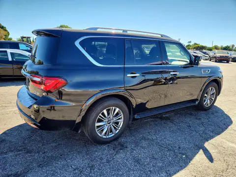 JN8AZ2AFXM9719027 — 2021 Infiniti QX80, фото 3 с аукциона Copart 06.10.2026, Передняя часть