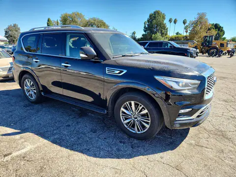 JN8AZ2AFXM9719027 — 2021 Infiniti QX80, фото 4 с аукциона Copart 06.10.2026, Передняя часть