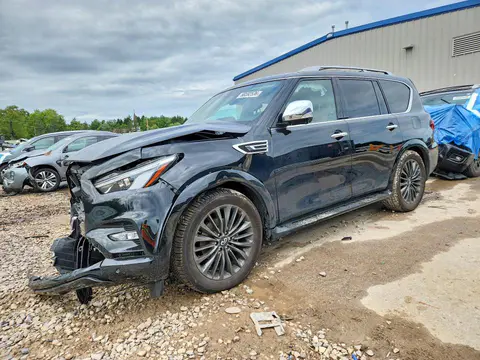 JN8AZ2BE5R9326288 — 2024 Infiniti QX80, Передняя часть (Front End), фото до ремонта