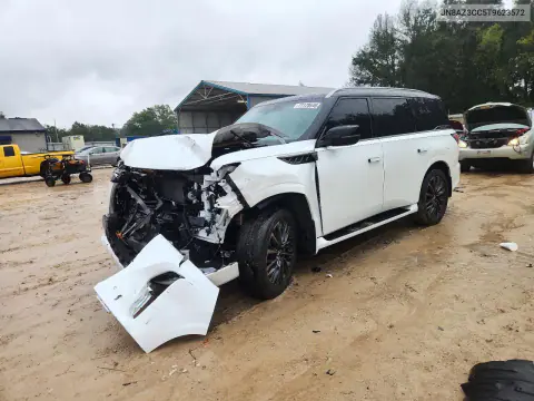 JN8AZ3CC5T9623572 — 2026 Infiniti QX80, Передняя часть, фото до ремонта