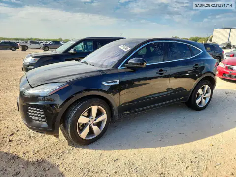 SADFL2GX2J1Z31714 — 2018 Jaguar E-Pace, Механические повреждения, фото до ремонта