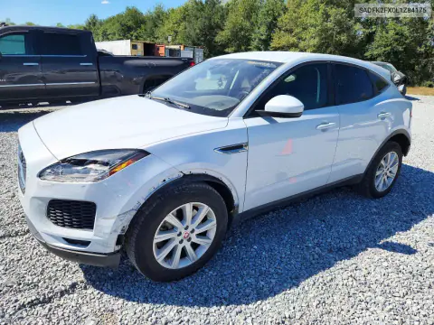 SADFK2FX0L1Z84175 — 2020 Jaguar E-Pace, Задняя часть, фото до ремонта
