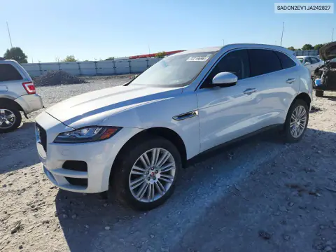 SADCN2EV1JA242827 — 2018 Jaguar F-Pace, Механические повреждения, фото до ремонта