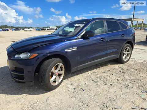 SADCJ2FN8JA274264 — 2018 Jaguar F-Pace, Механические повреждения, фото до ремонта