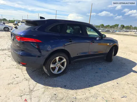 2018 Jaguar F-Pace Premium VIN SADCJ2FN8JA274264 фото 3