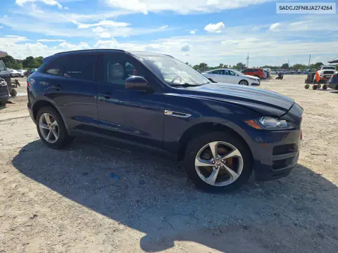 2018 Jaguar F-Pace Premium VIN SADCJ2FN8JA274264 фото 4