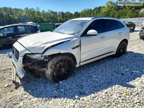 SADCL2GX4JA322434 — 2018 Jaguar F-Pace, Сторона, фото до ремонта